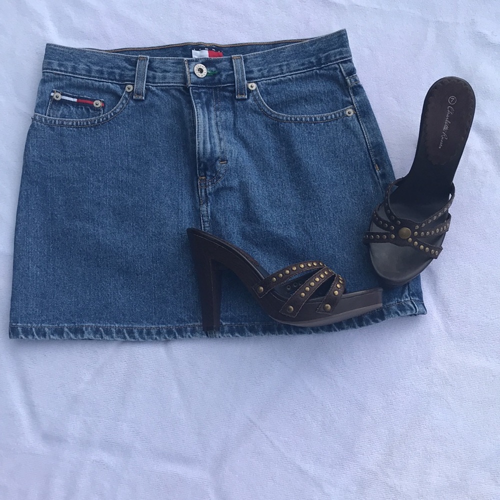 Vintage Tommy Hilfiger Jean Skirt!